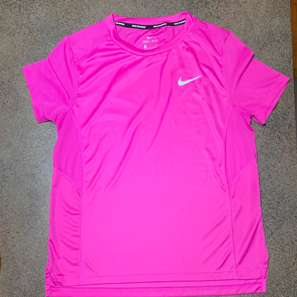 Nike Dri-fit pink running shirt
